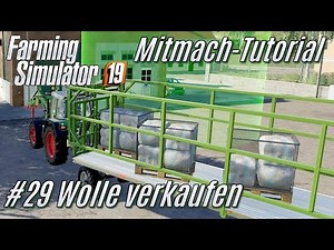 LS19 Mitmach Tutorial: #29 Wolle verkaufen