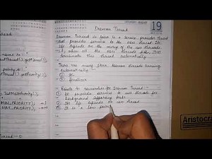 Daemon thread in Java