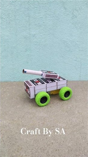 How to Make an Army Tank | DIY Army Tank Craft