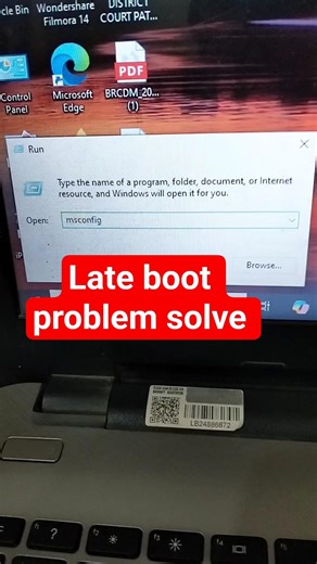 How to fix late booting issues on windows Laptop/pc #ytshorts #shorts #viral