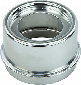 DeeMaxx Stainless Steel Drive-In Grease Cap w/ Plug - 1.98" Outer Diameter DeeMaxx Trailer Bearings