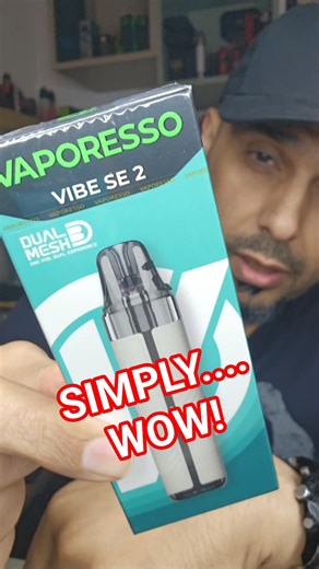 VAPORESSO SE2 POD #fypyoutube #trendingshorts #explorepage #unboxing #fypviral #newshorts #diy