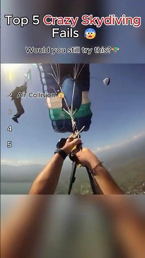 Top 5 Crazy Skydiving Fails 🪂🪂 - Subscribe for daily Top 5 videos