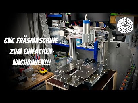 Bausatz der CNC Umbau Mini Fräsmaschine fertig zusammengebaut!!!!