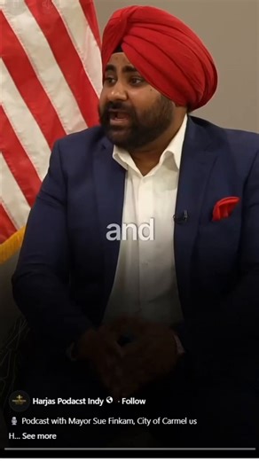 https://t.co/zEHylR7tjshttps://t.co/frOtUAgTk4Looks like Carmel Mayor Sue Finkam went on the Harjas Podcast. BTW, they don't know how to spell "podcast".The first thing they ask her to do is say "Sat Sri Akal" which is a Sikh greeting that translates to "God is the Ultimate Truth" or "The Eternal is Truth."Also, its sounds like they are asking Sue what programs she has so Punjabis are the "next faces" of Carmel.Funny how they call themselves "Hoosiers" and they aren't from this country.