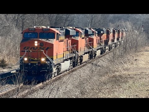 INCREDIBLE 14 UNIT LASHUP w/ BUGX units, UP, NS & a friendly crew on the Emporia sub!