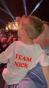 Isaac at the boxing watching Nick Balls fight on Saturday loving life 🥊😎