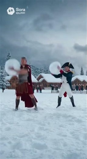 If Caesar and Napoleon Had a Snowball Fight