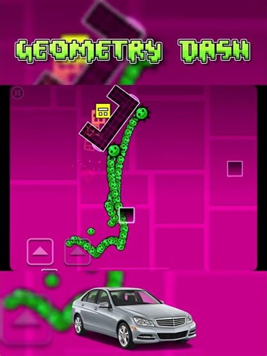 Geometry Dash car game mode #geometrydash