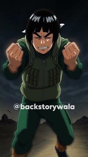 Might Guy without any special power Still one of the strongest ninjas ever. #naruto #backstorywala