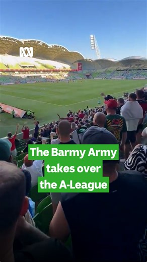 No cricket? No worries. The Boxing Day Test ended early, so the Barmy Army took their singing talents to the A-League. (Videos courtesy @Harnit_ and @perthgloryfc | ABC Sport