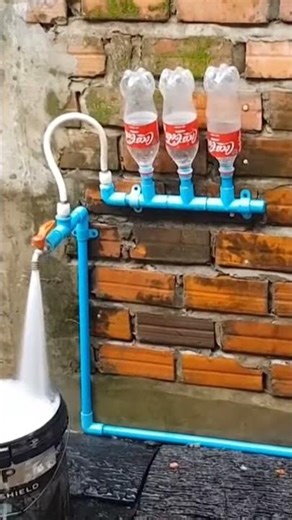 How to fix PVC pipe low water pressure #shorts