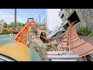 Riding EVERY Roller Coaster at Dreamworld + Giant Drop & King Claw | Gold Coast Australia