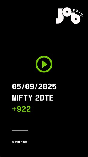 Prepare Before Job Loss on Instagram: "💹 “Today’s Option Selling – Profit? Loss? Let’s find out! 🚀” “Every trading day is a new lesson! 📊 Here’s my live intraday option selling P&L update – no filters, no hype, just pure trading reality. 🔥 Watch how I manage risk, book profits, and handle losses in the market. This is not a call to trade, but a peek into real-world option selling strategies. Follow @JobPothe for: ✅ Daily P&L Transparency ✅ Risk Management Insights ✅ Financial Planning & Trad