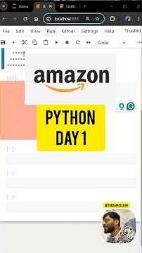 Day 1 - 𝐏𝐲𝐭𝐡𝐨𝐧 𝐢𝐧 𝟔𝟎 Seconds!