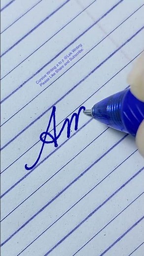 How to write “Amy” in cursive writing | Cursive writing words | Cursive Handwriting Practice | abcd
