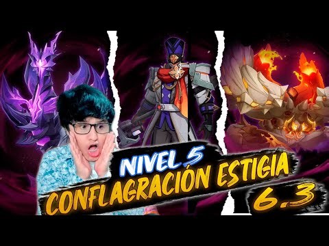 ✨CONFLAGRACIÓN ESTIGIA 6.3 NIV. 5✨ Cómo pasar el nivel 5 (Fácil)| Genshin impact
