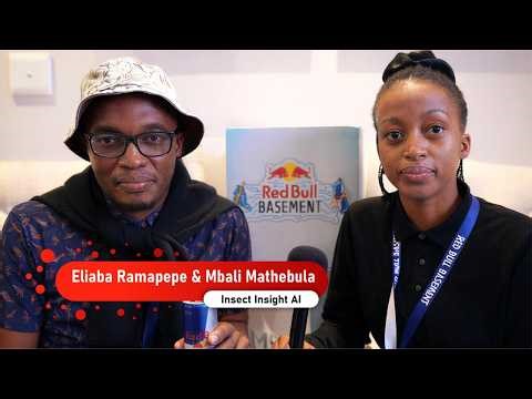 Eliaba Ramapepe & Mbali Mathebula On Redbull Basement, Insect Insight AI, farming, & Insect farms