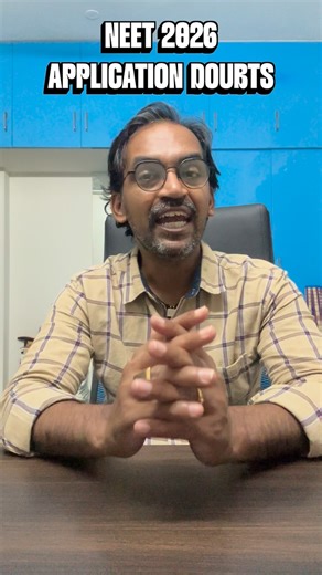 NEET 2026 Application Doubts? 🤯 Don’t Submit Before Watching This! Confused while filling NEET 2026 application form? 🤔 Photo size? Category selection? Signature upload issue? Correction window doubts? I’ve explained the most common NEET 2026 application mistakes that can cost you your attempt. 💡 Watch till the end 💾 Save this reel 📤 Share with your NEET friends Let’s avoid last-minute panic and submit confidently 💪 ⸻ #NEET2026 #NEETUG #NEETForm #NEETApplication #NEETAspirants | Biology Si