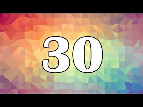 30 second timer with alarm sound at the end