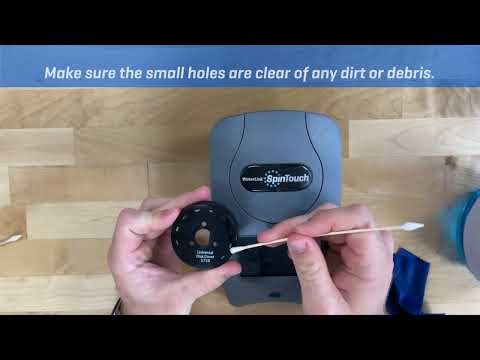 LaMotte Spin Touch® - Cleaning the Optics Process