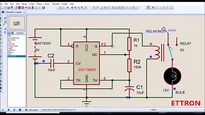 In this tutorial, you will learn how to simulate a 555 timer IC in Proteus. you can watch other educating videos here https://www.youtube.com/c/Ettron | Ettronics Hightech