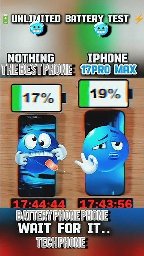 Samsung S25 Ultra vs Nothing Phone 3: Battery Test! 🔋😱