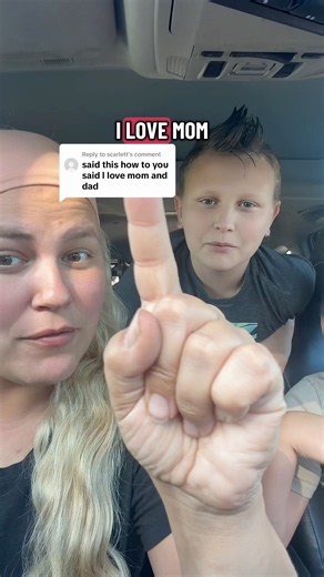 How to say I love mom and dad in sign language #fyp #signlanguage #deaf #cochlearimplant #asl