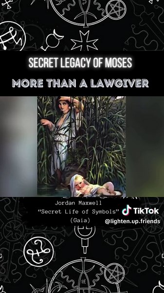“Secret Life of Symbols” (Gaia) Jordan Maxwell - Secret Legacy of Moses #secretlifeofsymbols #gaia #secret #society #hidden #esoteric #knowledge #truth #freemasons #symbolism #jordanmaxwell #spirituality #ancient #wisdom #subconscious #programming #language #metaphysics #alchemy #religion #symbols #elite #god #creator #science #occult #magick #soul #moses #oldtestament #bible #Yahweh #christianity #jewish #judiasm #law