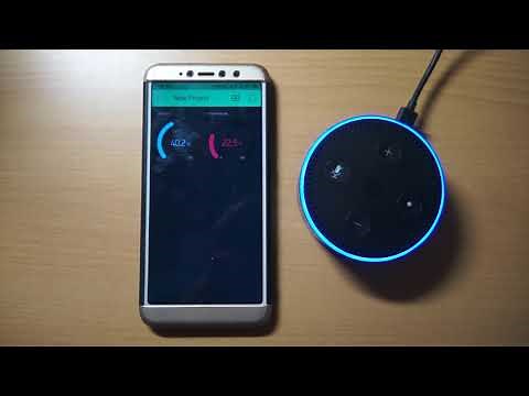 Amazon Alexa Connecting with Blynk