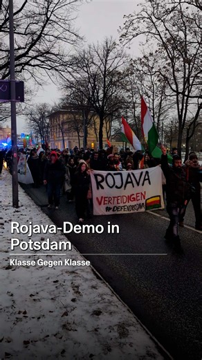 Eindrücke von der „Defend Rojava“ Demo in Potsdam