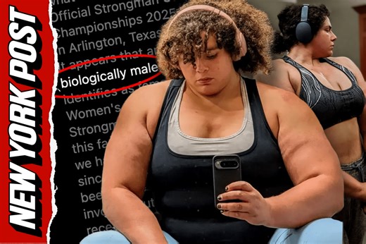 Title REVOKED from World’s Strongest Woman after organizers discover she is ‘biologically male’