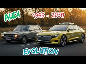 Audi Evolution (1965–2030) | Astonishing 65 Years of Audi Transformation | Car Evolution History