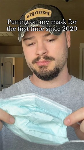 Putting My Mask On For The First Time Since 2020 🥺 #satire