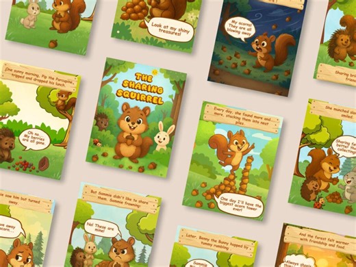 Children’s Story Book | Digital Book for Kids | Printable & Canva Editable | Instant Download, PDF - Etsy