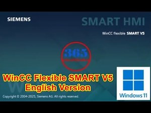 WinCC Flexible SMART V5 English Version on Windows 11