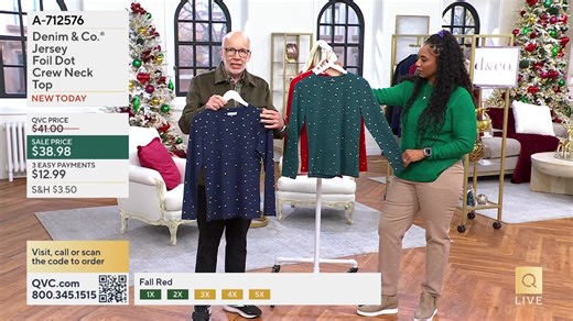You are watching Denim & Co.(R) on QVC®. Shop the show, here: https://qvc.co/qvcshopnownovember25 | QVC Live