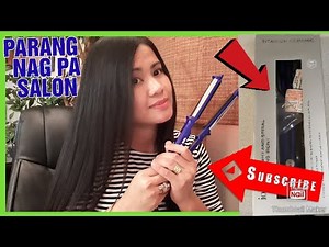 UNBOXING ION TITANIUM CERAMIC STRAIGHT AND SPIRAL STYLING IRON
