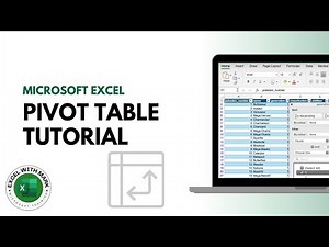 Pivot Table Excel Tutorial For Beginners