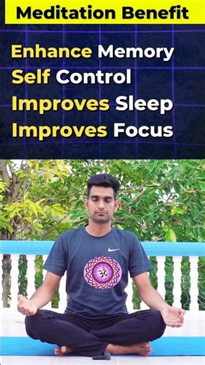 Benefits of meditation