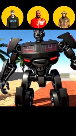 All Characters Car Robot Challenge 😱 Indian Bike Driving 3D 💥 #shorts #gaming #challenge