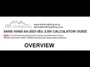 OVERVIEW (FINAL) SANS 10400 XA 2021 Ed 2 00 GUIDE 2022