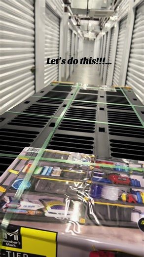 Let’s work on organizing half of my storage unit. #storage #orginization #shelves #storage #fyi