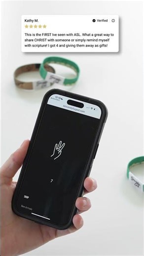 The 99 Sheep Wristband (ASL Animation)