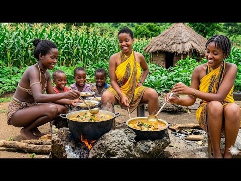 Authentic With No Expenses In Our Traditional African Home,Great Dinner Recipes From Our Co-wives