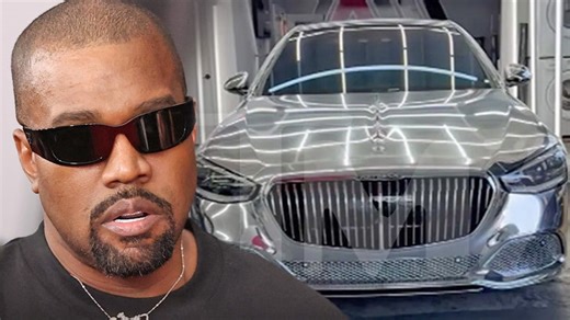 Kanye West's Maybach S680 Took Layers of Chrome, 10 Days to Complete