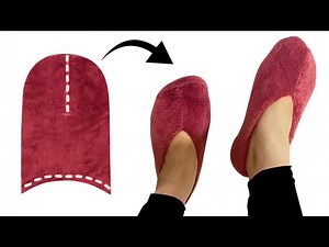 It’s very easy to your own sew socks/ slippers at home even for beginners!
