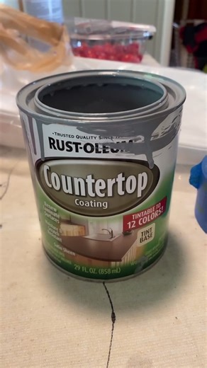Trending Rust-Oleum Painted Countertops on TikTok