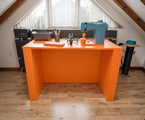 DIY Foldable Craft Table Plan: Sewing & Cutting Station (PDF Download) - Etsy