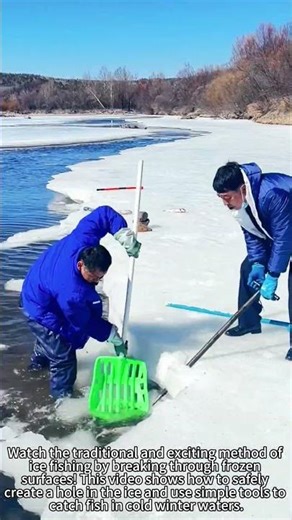 Fishing Through Ice! 🧊🎣